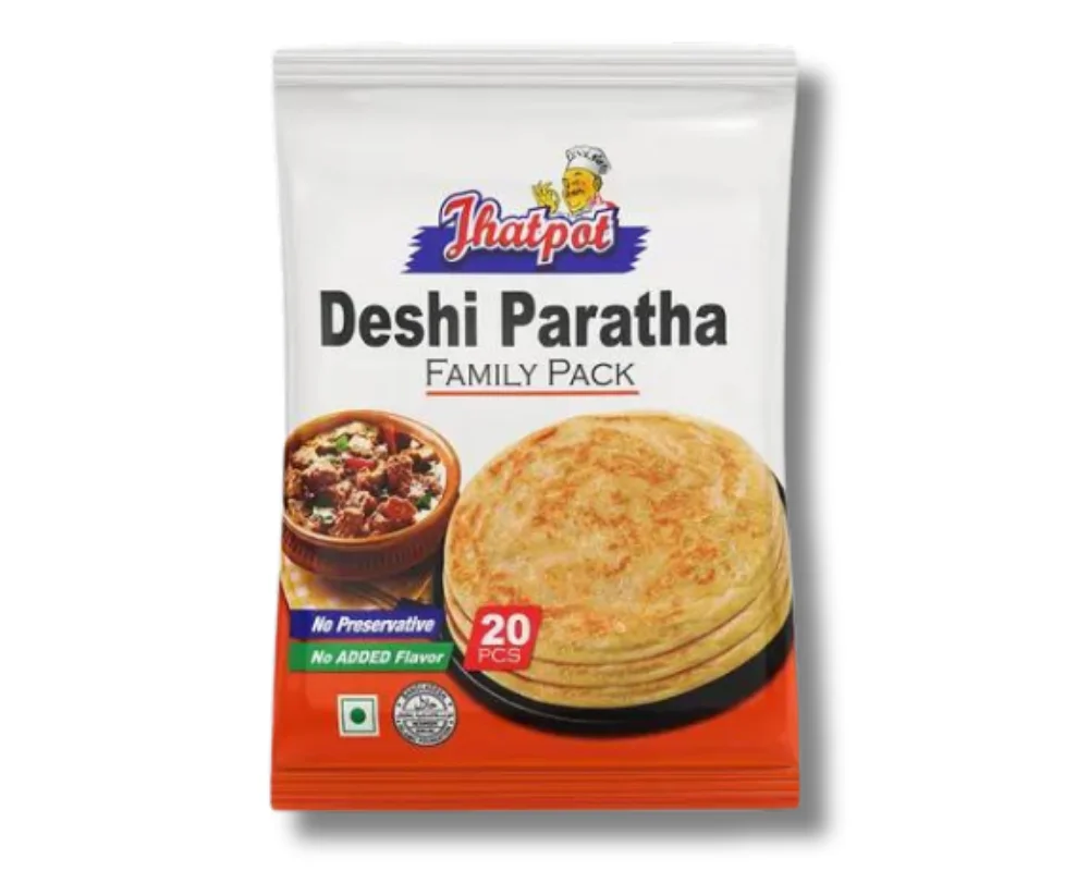 Jhatpot Deshi Paratha 20Pcs 1300gm