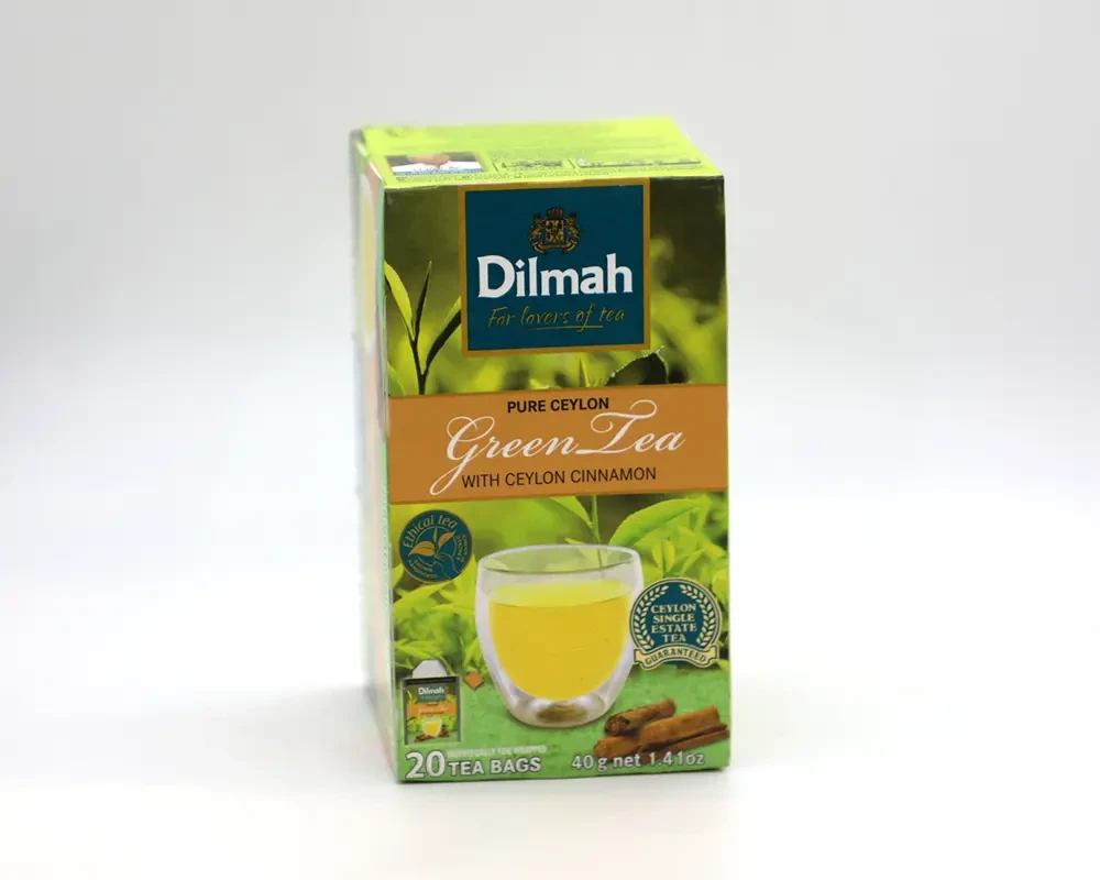 Dilmah P.C.Green Tea Ceylon Cinnamon 40gm