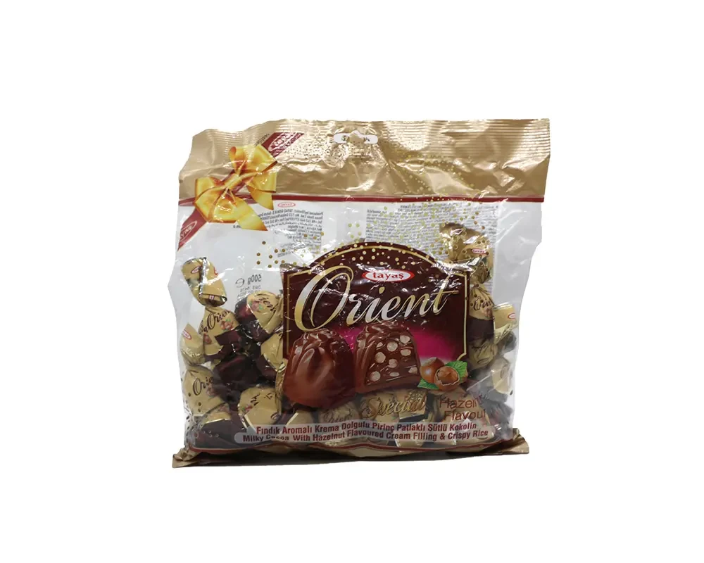 Tayas Orient Hazelnut Chocolate 500gm Turkey