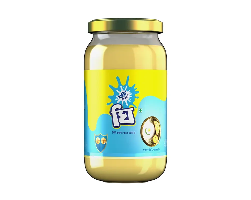 Shokti+ Ghee Glass 300gm (Jar)