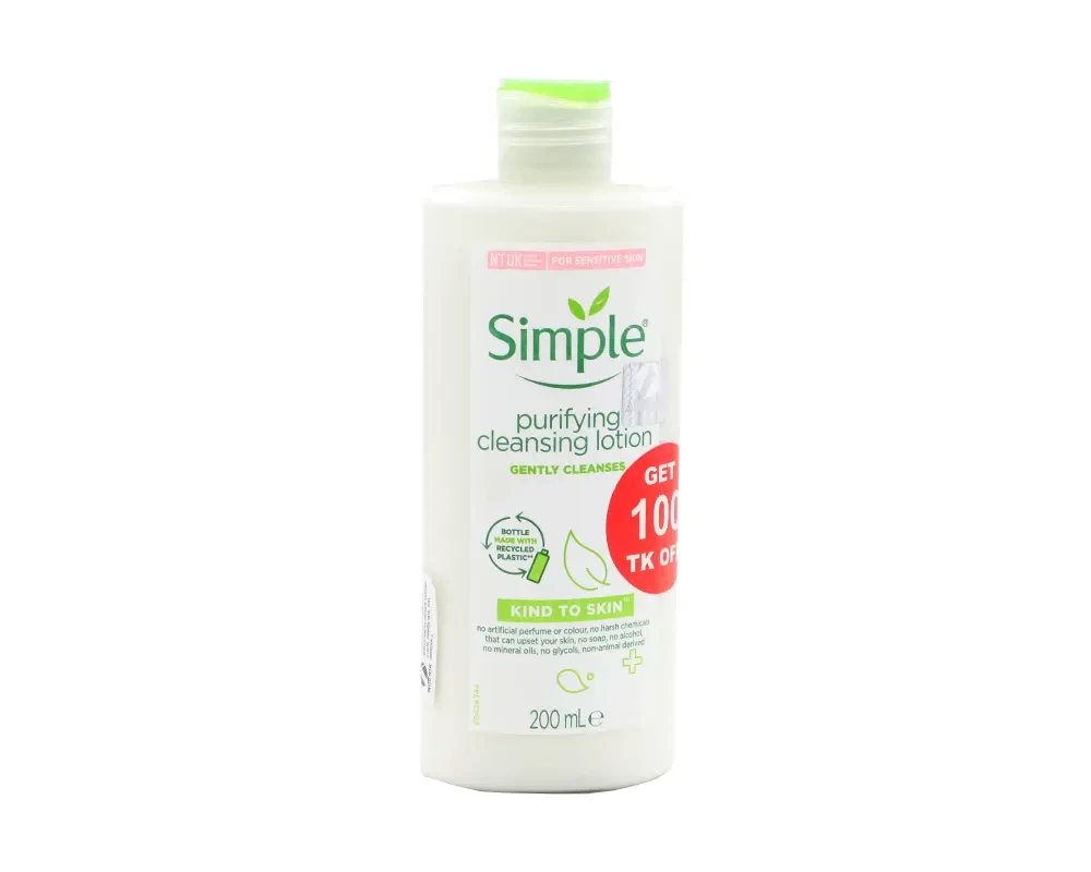 Simple Purifying Cleansing Lotion 200ml Poland