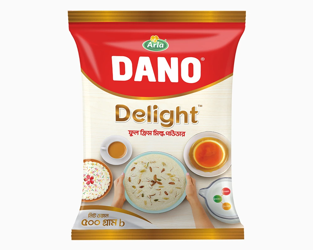 Dano Delight Full Cream Milk Powder 500gm